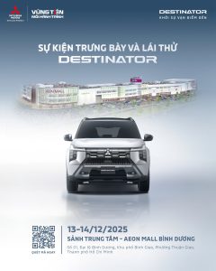 Mitsubishi Destinator – Aeon Mall BÌnh DƯƠng